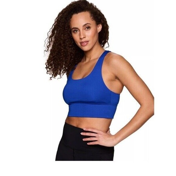 RBX Active Women's Athletic Fashion Racerback Seamless Low Impact Workout Sports - Picture 2 of 13